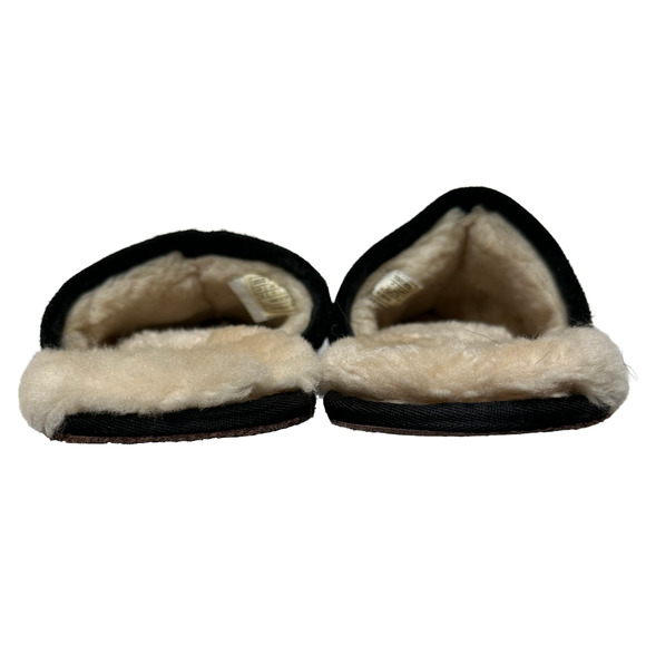 Ugg Black Scuff Mule Slippers Mens size 12 - Picture 5 of 9